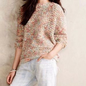 Anthropologie La Fee Verte Darien Eyelash Sweater